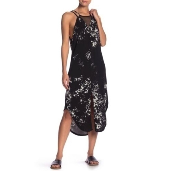 Hurley Reversible Wash Cover-Up Maxi Dress - Black - Picture 3 of 9